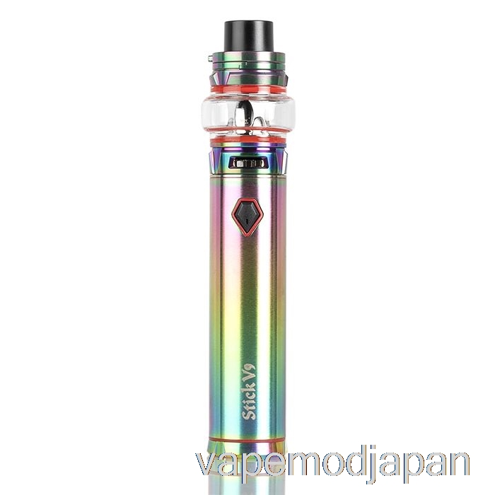 VAPE Japan スモク スティック V9 & スティック V9 最大 60 ワット スターター キット V9 スタンダード - レインボー